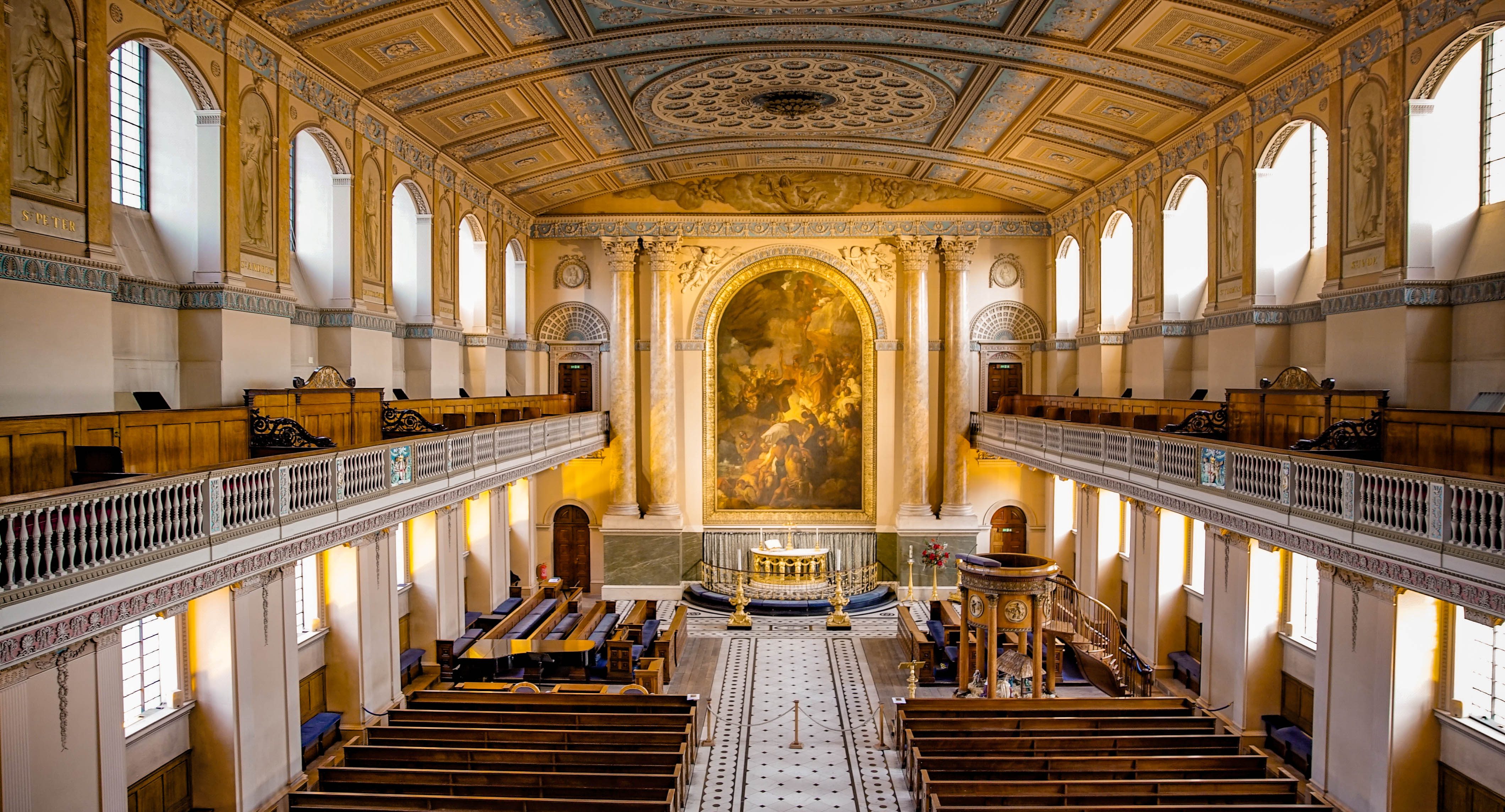 Old Royal Naval College Chapel Interior