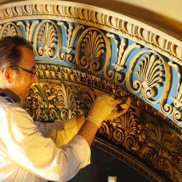 Chapel frame conservation image
