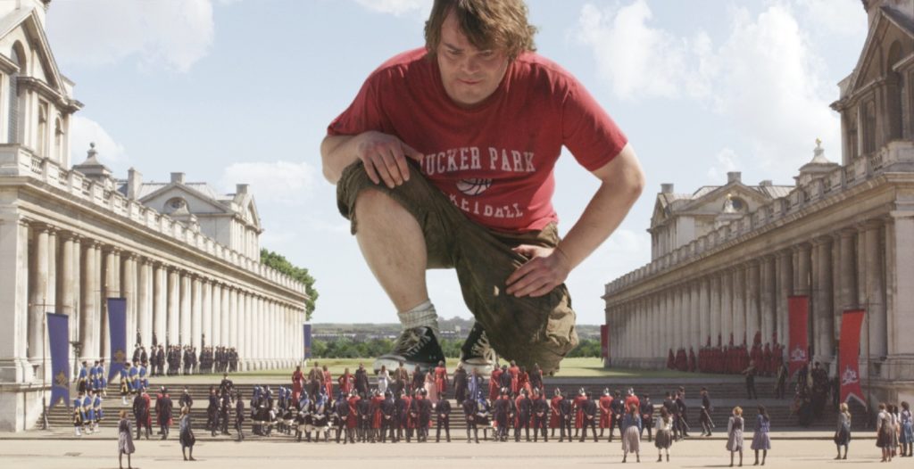 Gullivers Travels (2010), filmed at Old Royal Naval College