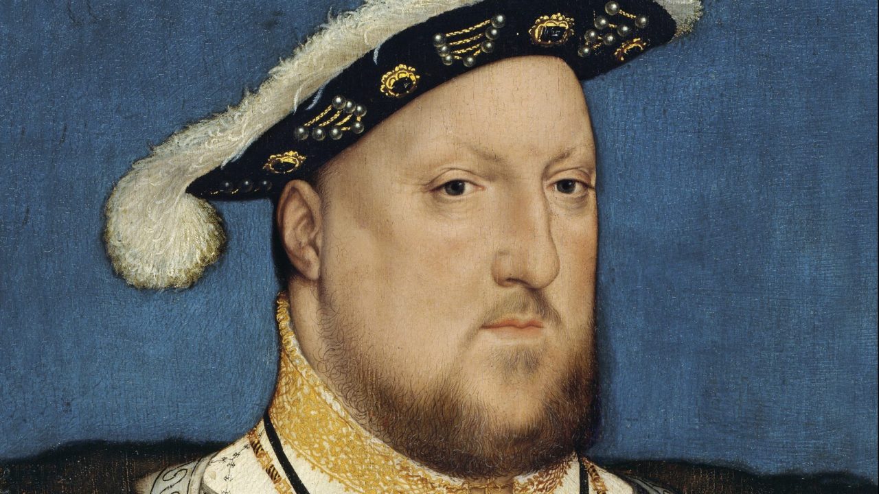 Hans Holbein the Younger,1497-1543, 'Portrait of Henry VIII of England.'
